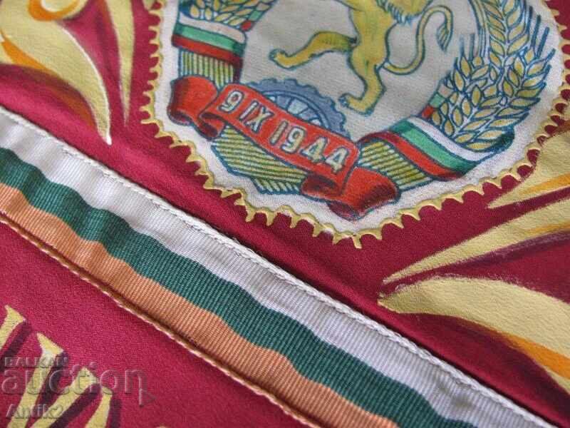 UNIQUE Olympics Melbourne 1956 Official Flag Bulgaria - 5