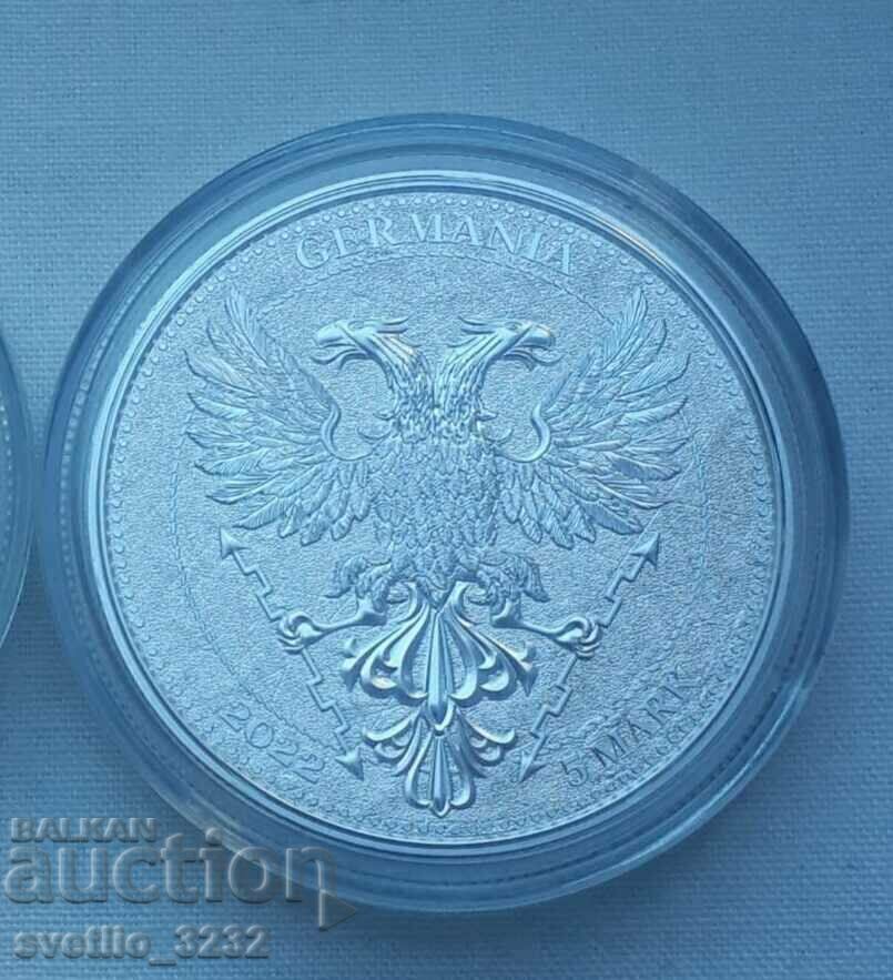 Silver 1 OZ 2022 Germany with price 139.00 BGN | € 71.07