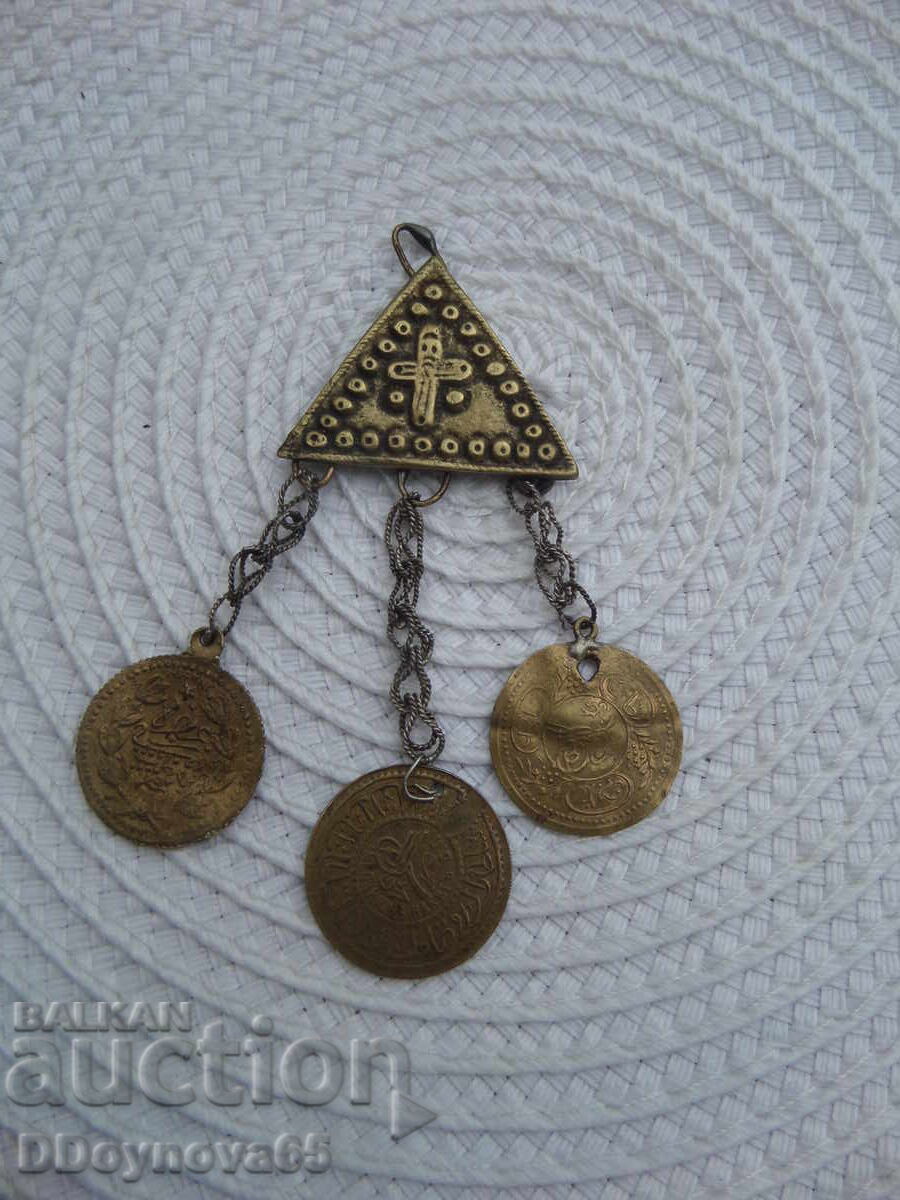 Παλαιό εκκλησιαστικό φυλαχτό, φυλαχτό, μενταγιόν