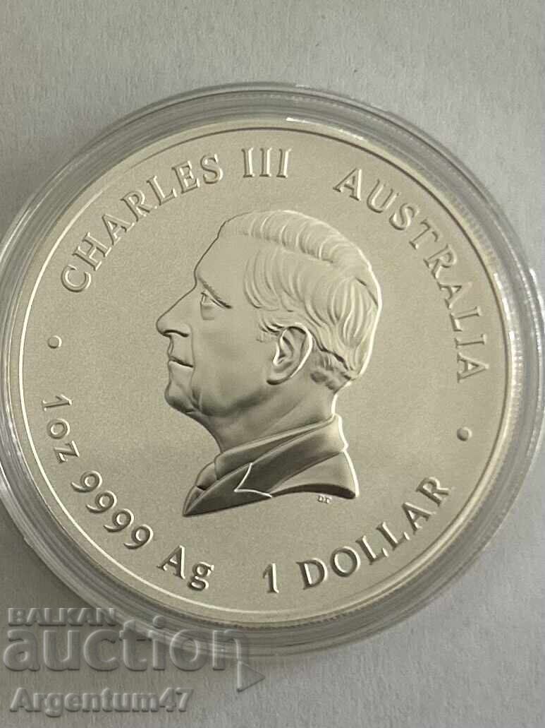 Παράδοση ΝΕΟ!!! ΑΣΗΜΙ 1 OZ 2026 ΑΥΣΤΡΑΛΙΑ - ΕΤΟΣ ΤΟΥ ΑΛΟΓΟΥ