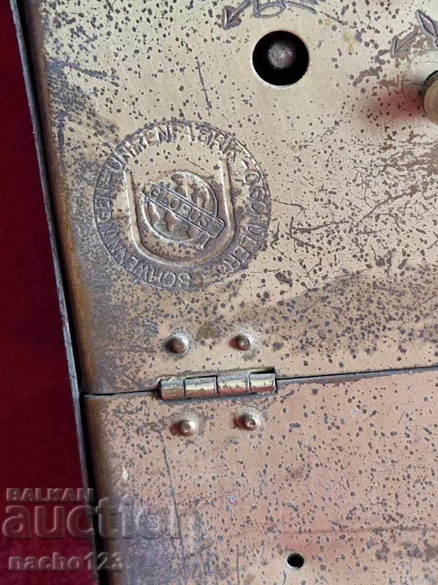 Ceas vechi german pușculiță GLOBUS - 5