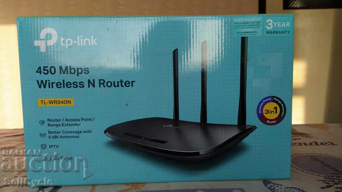 ✅ΝΕΟΣ ΔΡΟΜΟΛΟΓΗΤΗΣ WIRELESS TP-LINK TL-WR940N❗