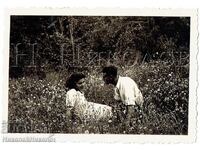 1941 АВГУСТ МАЛКА СТАРА СНИМКА ВАРНА МОРСКАТА ГРАДИНА Е615