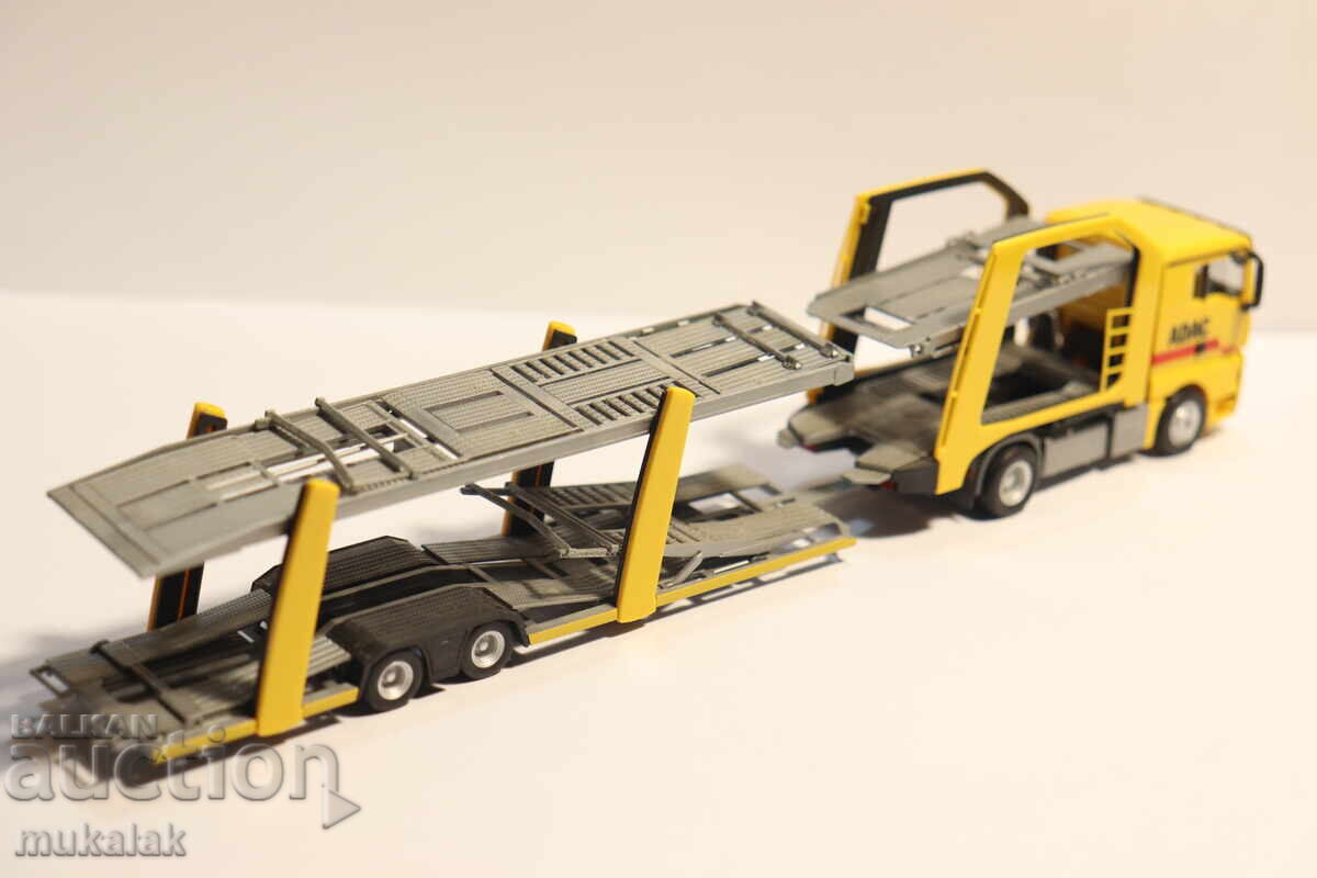 HERPA H0 1/87 MAN TRUCK MODEL TRACTOR-TRAILER - 7 HERPA H0 1/87 MAN TRUCK MODEL TRACTOR-TRAILER - 7