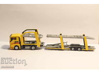 HERPA H0 1/87 MAN TRUCK MODEL TRACTOR-TRAILER