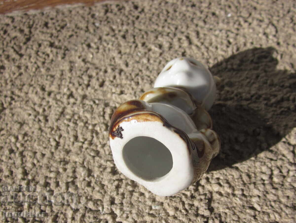 Delivery of Old Bulgarian porcelain figurine of a panda bear