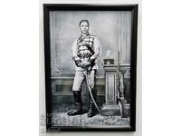 Portretul de înaltă calitate al lui Vasil Levski într-un cadru /c