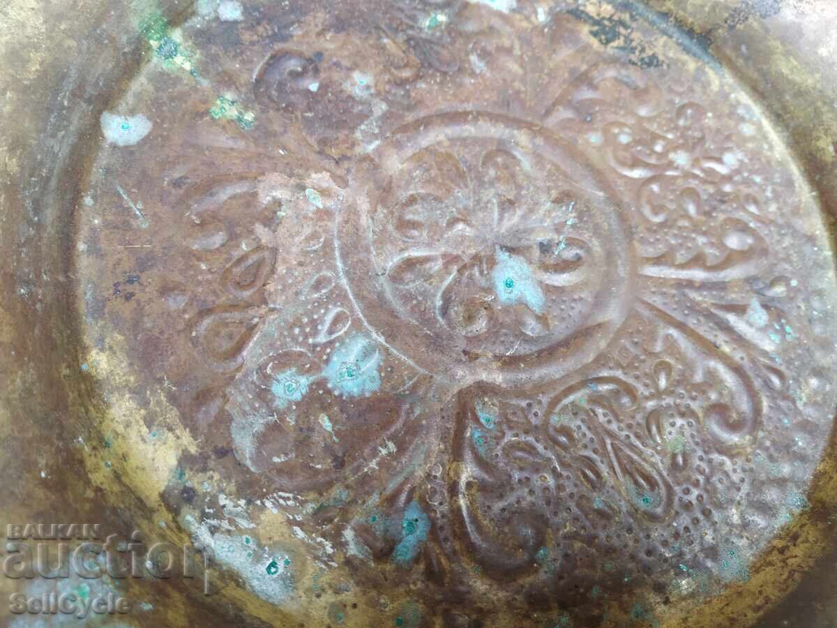 ✅СТАРА МЕСИНГОВА ЧИНИЯ ЗА СТЕНА ОТ 40 - ТЕ ГОДИНИ❗ с цена 20.00 лв. | € 10.23