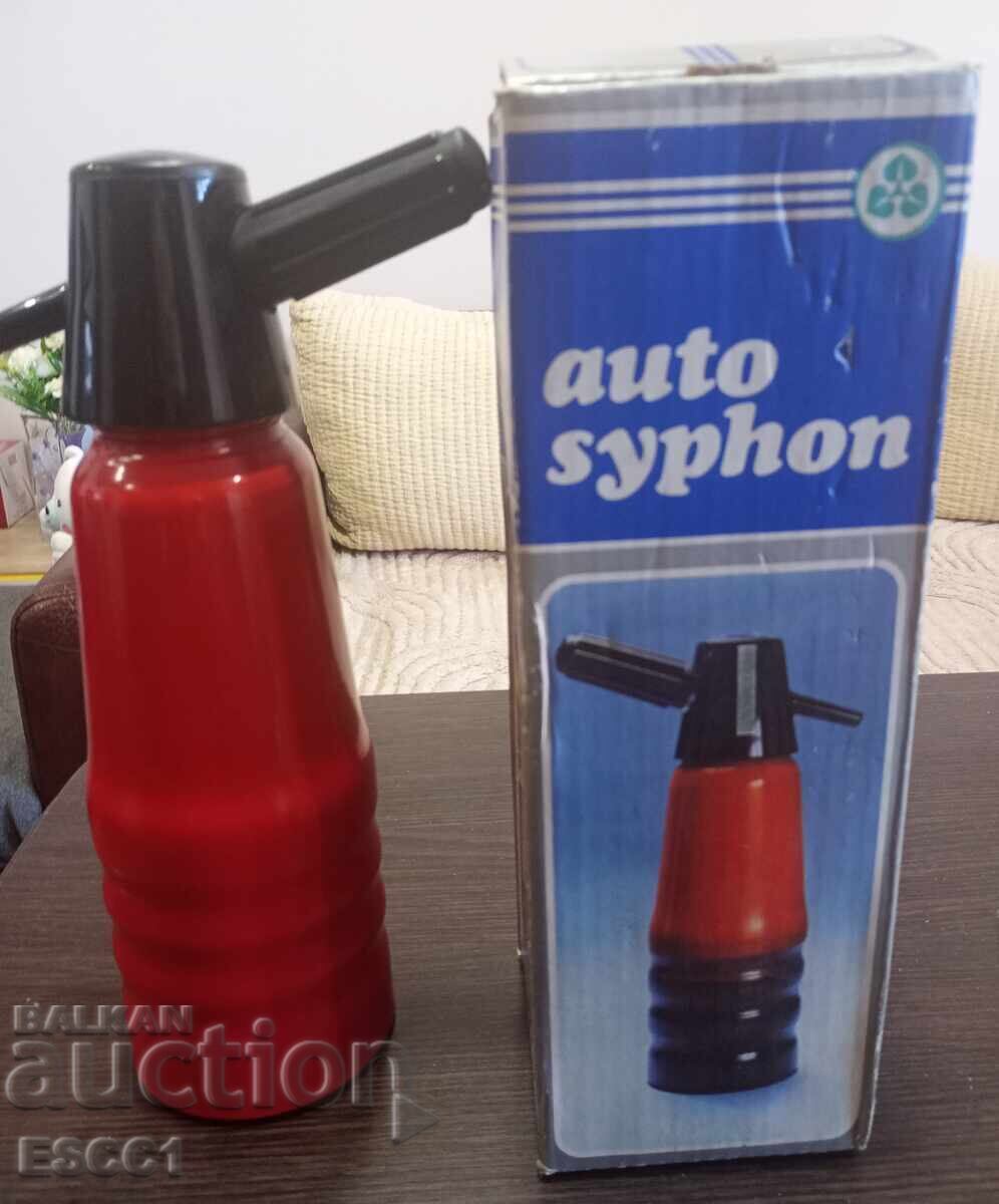 Auction Retro Soda Siphon from Czechoslovakia Auction Retro Soda Siphon from Czechoslovakia