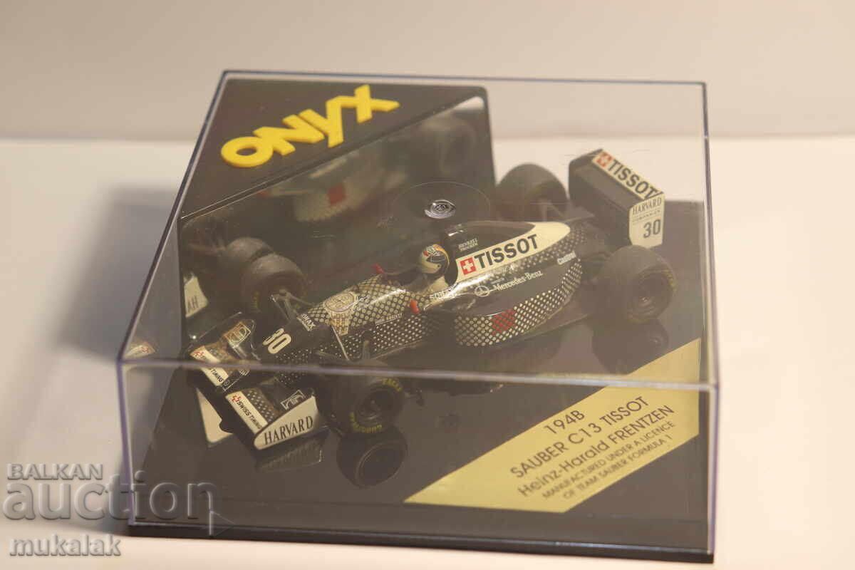 1:43 ONYX SAUBER C 13 HEINZ HARALD FRENTZEN ΜΟΝΤΕΛΟ ΦΟΡΜΟΥΛΑ