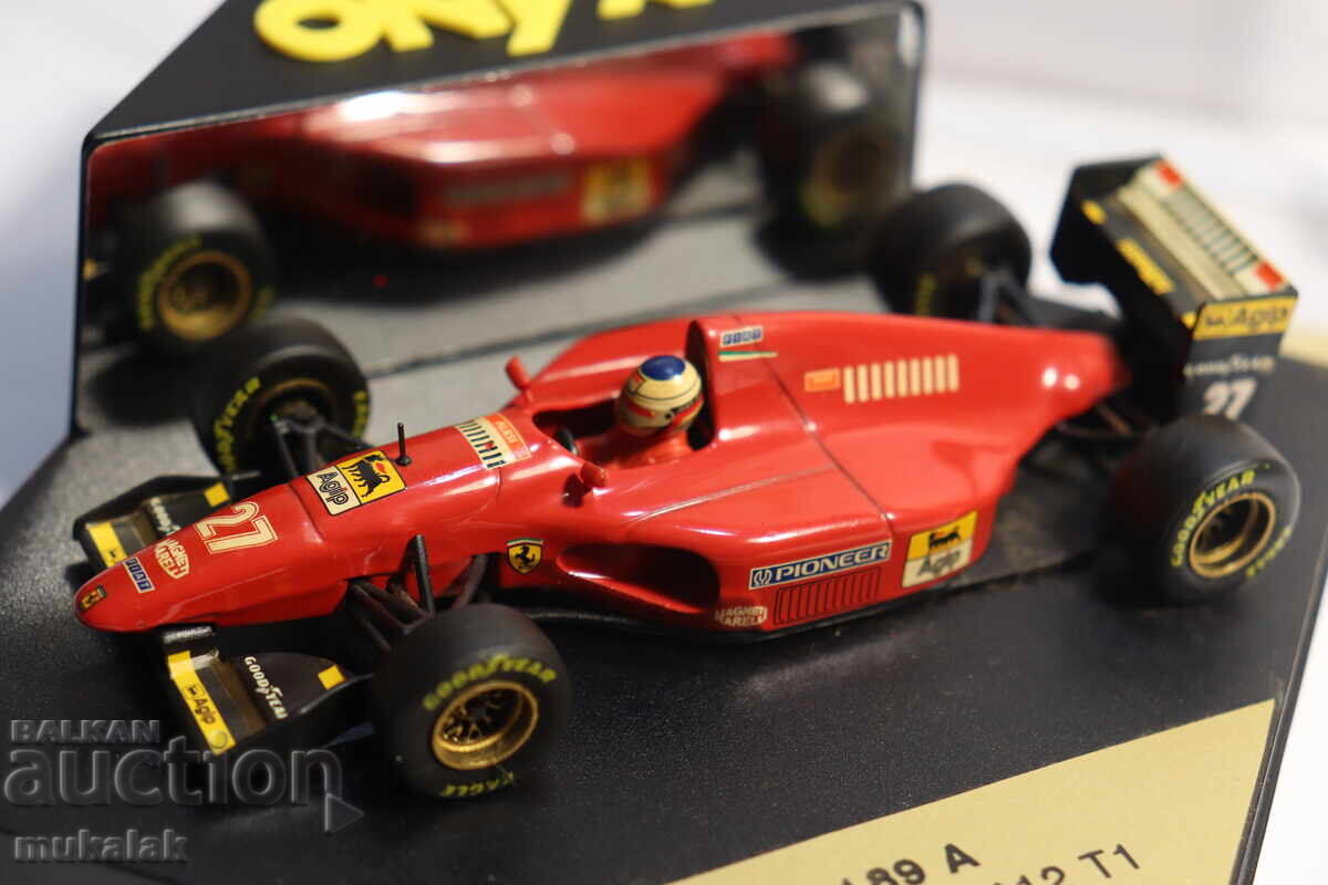 1:43  ONYX FERRARI 412 T1 JEAN ALESI  БОЛИД ФОРМУЛА с цена 40.00 лв. | € 20.45