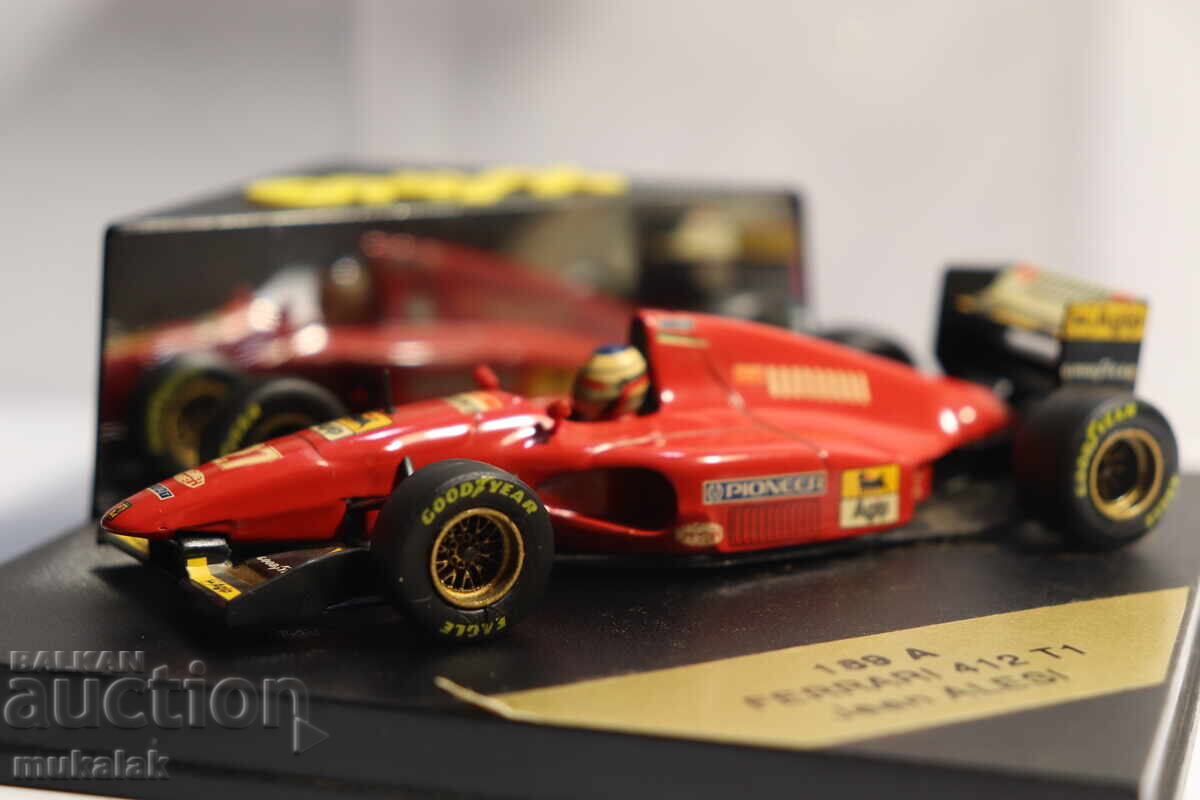 Аукцион 1:43  ONYX FERRARI 412 T1 JEAN ALESI  БОЛИД ФОРМУЛА