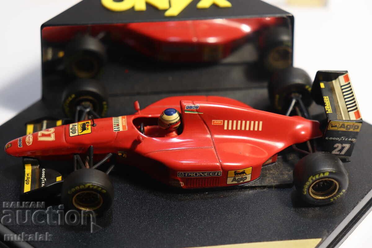 1:43  ONYX FERRARI 412 T1 JEAN ALESI  БОЛИД ФОРМУЛА - 5