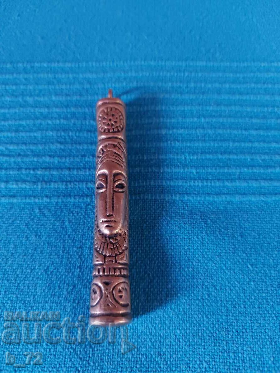 Bronze totem, amulet, pendant