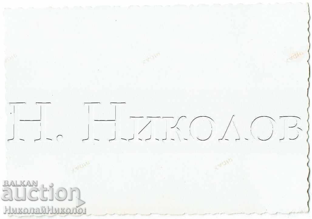 SMALL OLD PHOTO VARNA MILITARY OFFICER WEDDING CHURCH E623 with price 2.50 BGN | € 1.28