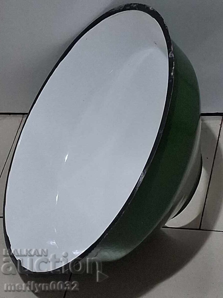 Double-sided enameled reflector lamp enamel 60s-70s with price 49.00 BGN | € 25.05