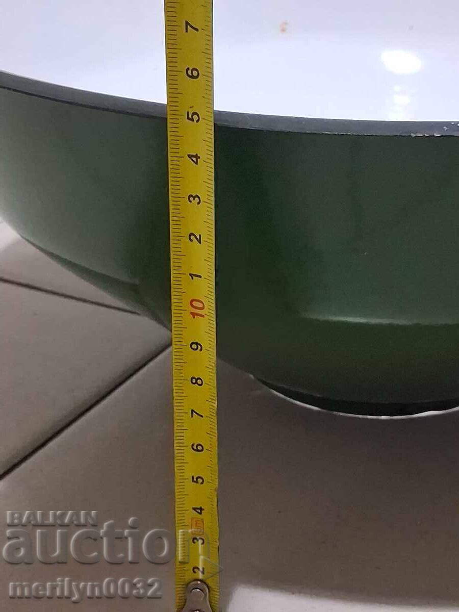 Double-sided enameled reflector lamp enamel 60s-70s - 6