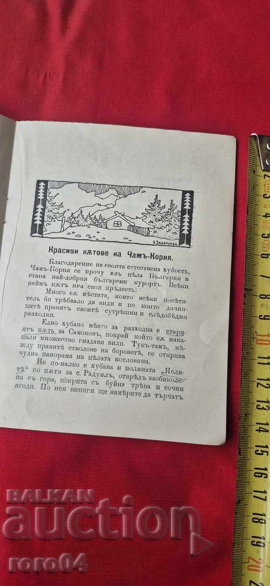 ПЪТЕВОДИТЕЛ НА ЧАМ - КОРИЯ - 1915 г. - 5