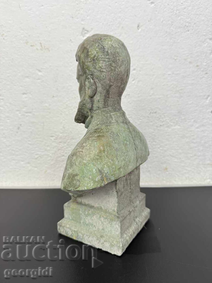 Bronze bust of Hristo Botev. No. 7676 - 6 Bronze bust of Hristo Botev. No. 7676 - 6