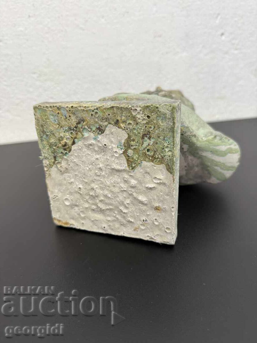 Bronze bust of Hristo Botev. No. 7676 - 7 Bronze bust of Hristo Botev. No. 7676 - 7