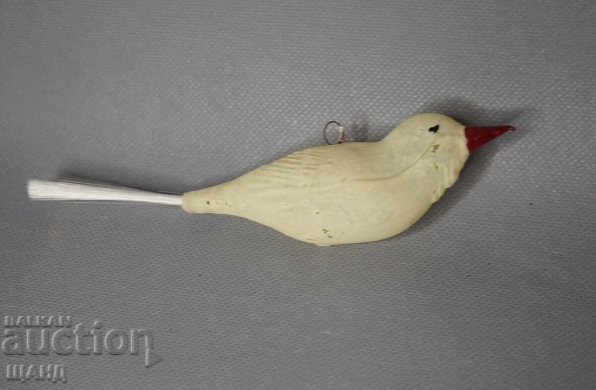 Old Glass Christmas Tree Ornament Bird with price 10.25 BGN | € 5.24