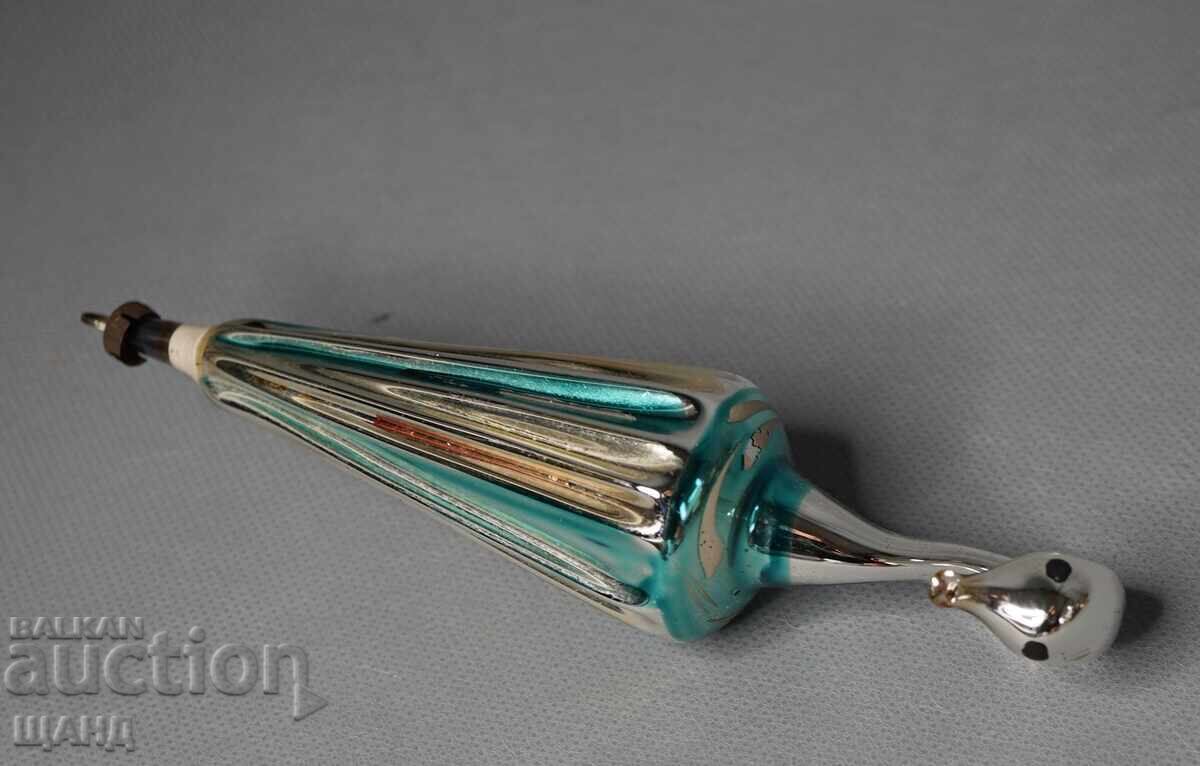 Auction  Old Glass Christmas Ornament Figure Bird Swan