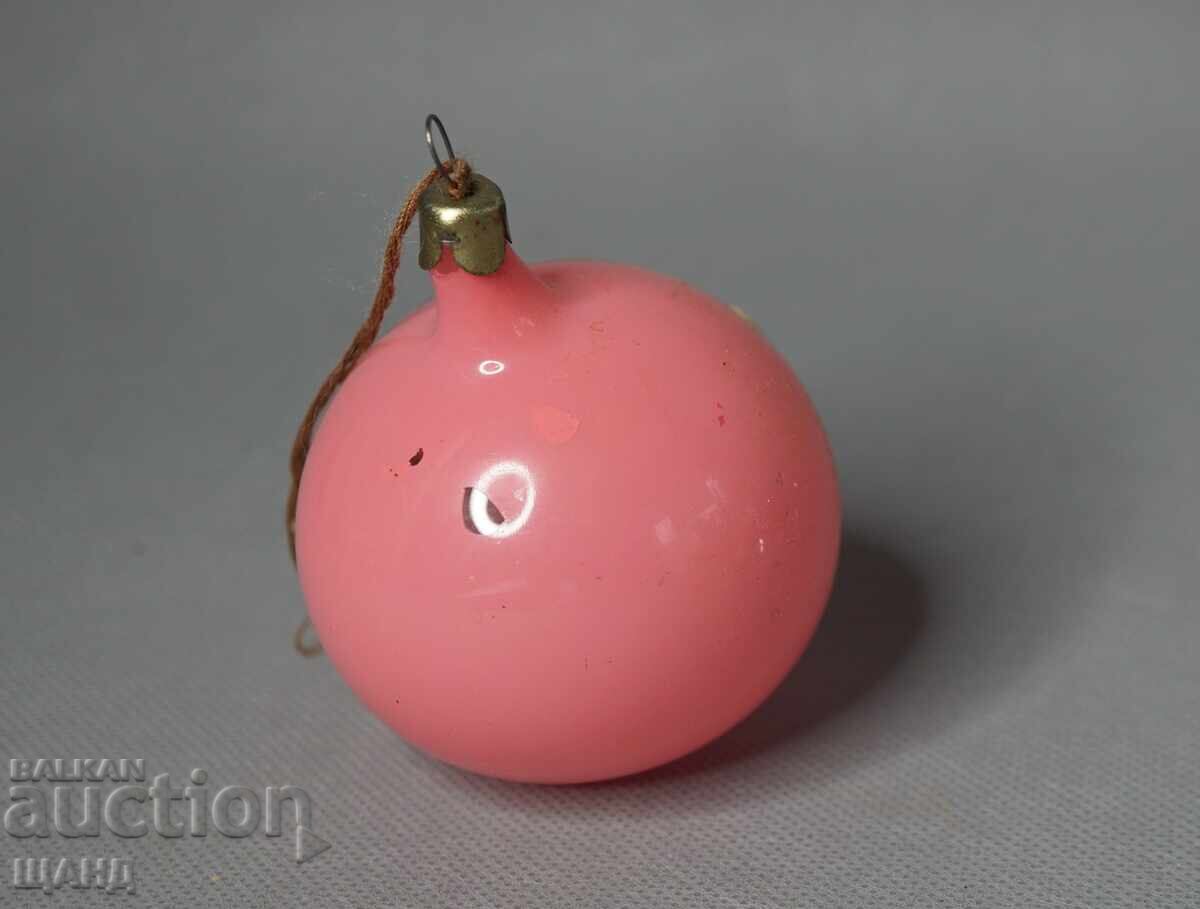 Old clay toy figurine for Christmas tree ball with price 10.25 BGN | € 5.24