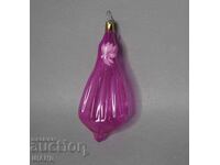 Figurină veche de jucărie din lut pentru pomul de Crăciun