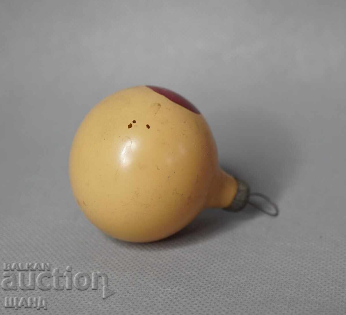 Стара Съклена играчка фигурка за елха топка с цена 10.25 лв. | € 5.24 Стара Съклена играчка фигурка за елха топка с цена 10.25 лв. | € 5.24