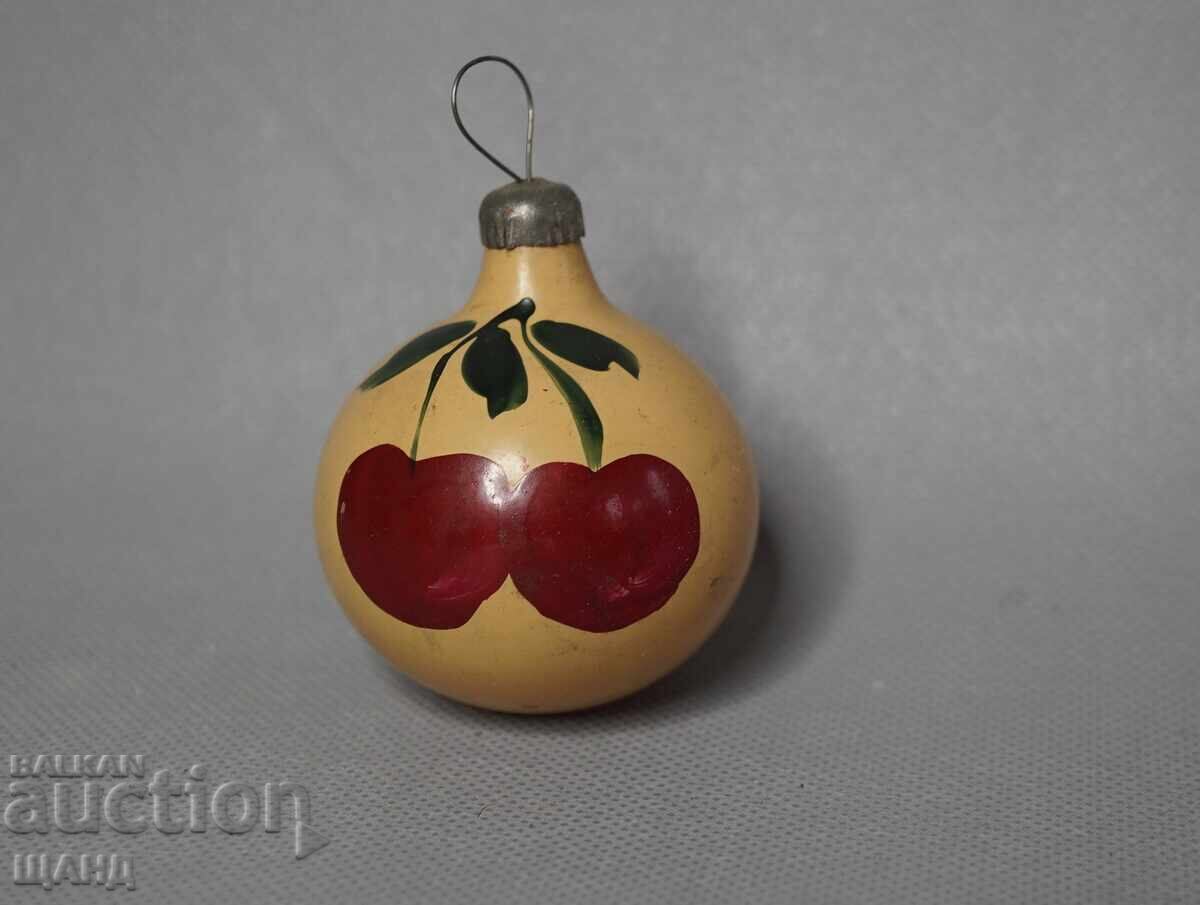 Стара Съклена играчка фигурка за елха топка Стара Съклена играчка фигурка за елха топка