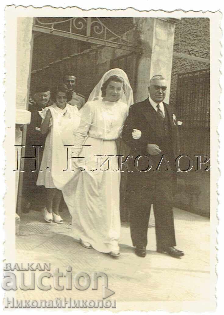 MICĂ POZĂ VECHE VARNA OFIȚER MILITAR NUNTĂ BISERICĂ E628