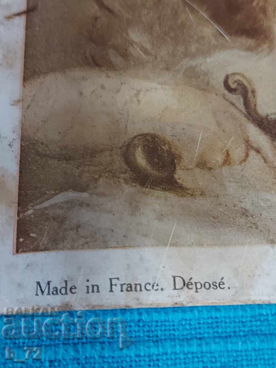 Παλιά εικόνα της Αγίας Τερέζας, Γαλλία, 1918 με τιμή 0.01 BGN | € 0.01