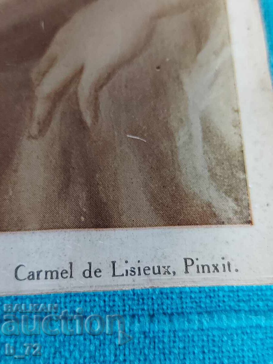 Δημοπρασία Παλιά εικόνα της Αγίας Τερέζας, Γαλλία, 1918