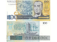 tino37- BRAZIL - 100 CRUZADOS - 1987 - UNC