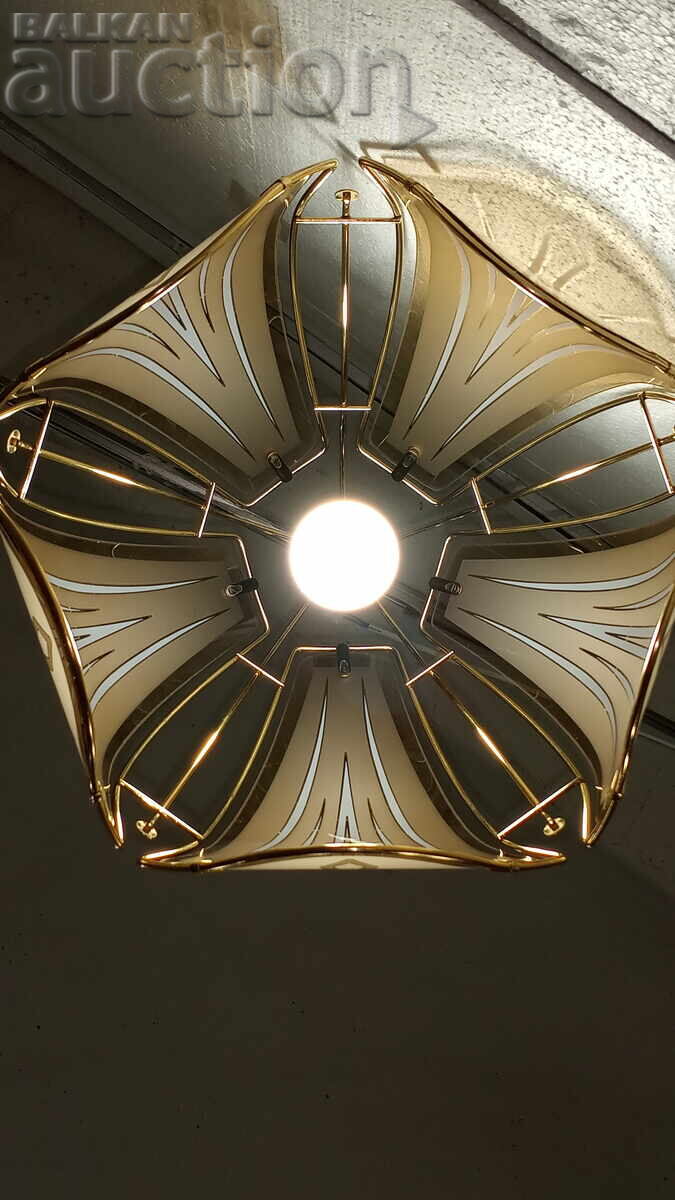 Lampshade (Chandelier) with 5 glasses and New LED bulb E27 with price 48.00 BGN | € 24.54