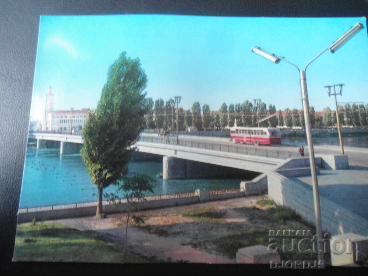 ΦΙΛΙΠΠΟΥΠΟΛΗ. Η γέφυρα πάνω από τον ποταμό Μαρίτσα, Παλιά καρτ ποστάλ ΦΙΛΙΠΠΟΥΠΟΛΗ. Η γέφυρα πάνω από τον ποταμό Μαρίτσα, Παλιά καρτ ποστάλ