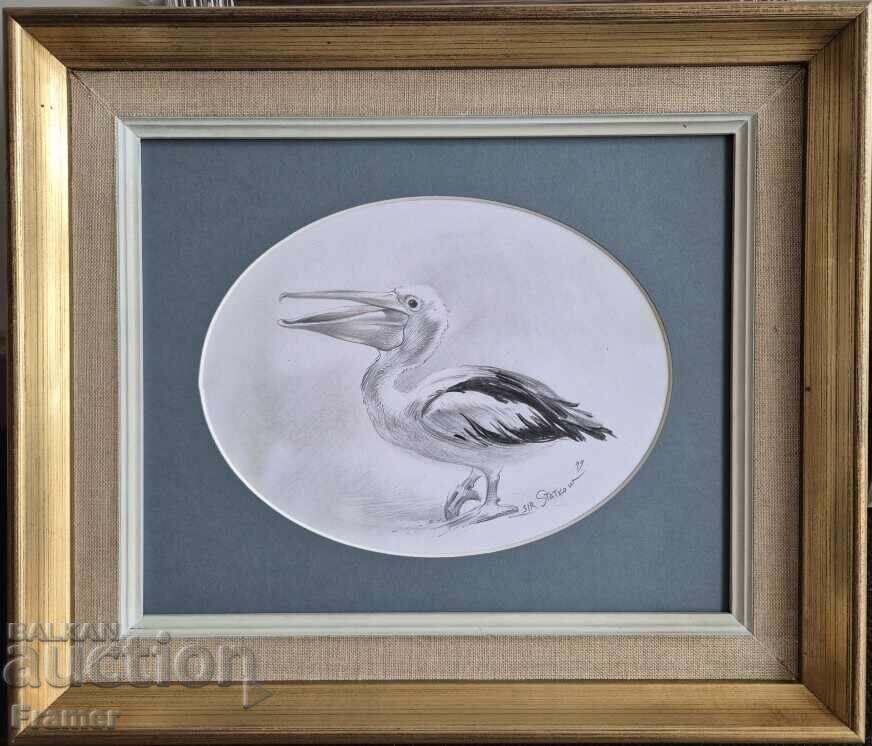 Rumen Statkov Unique Etude of a Pelican 1999
