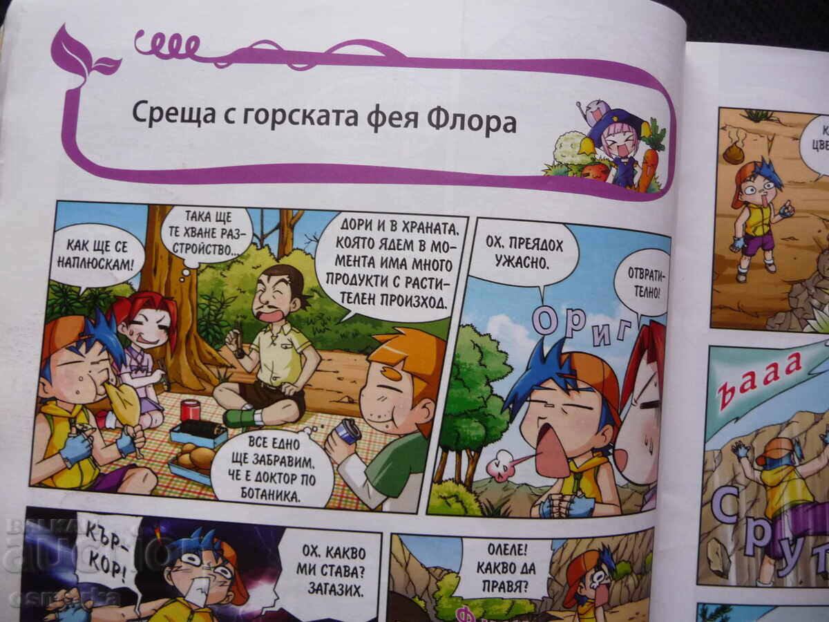 Licitație De ce? Plantele benzi desenate distractive de învățare despre copaci arbuști