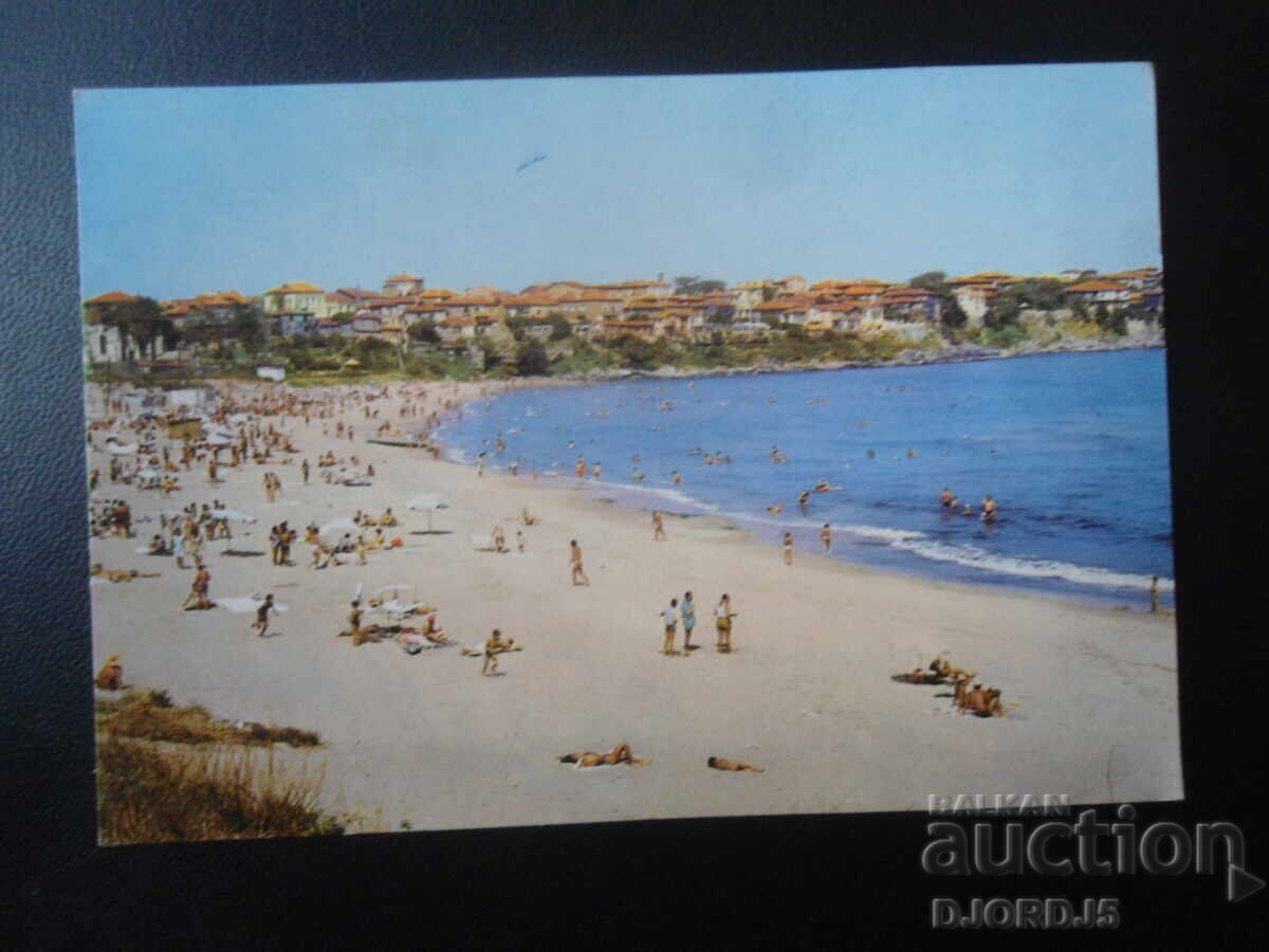 ΣΟΖΟΠΟΛ. Η παραλία, Παλιά καρτ ποστάλ
