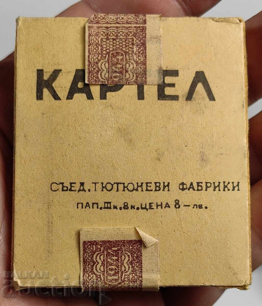 1944 UNOPENED CIGARETTE BOX PACK CIGARETTES CARTEL UNUSABLE 1944 UNOPENED CIGARETTE BOX PACK CIGARETTES CARTEL UNUSABLE