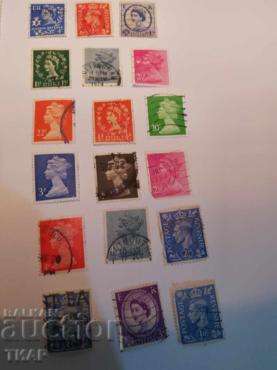 Пощенски марки GB-0.01ст