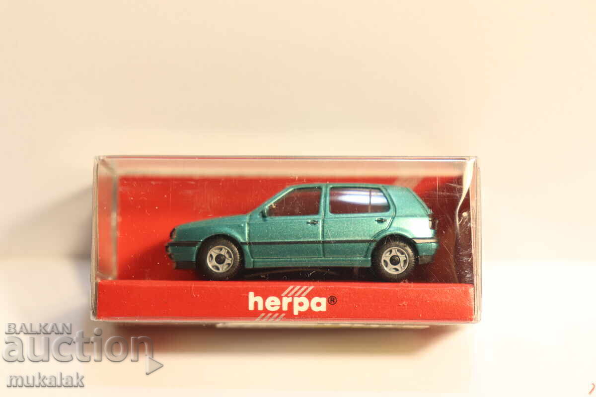 Аукцион HERPA H0 1/87  VW GOLF 3   КОЛИЧКА   КАМИОН МОДЕЛ