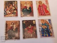 Postage stamps GB - 0.01 st