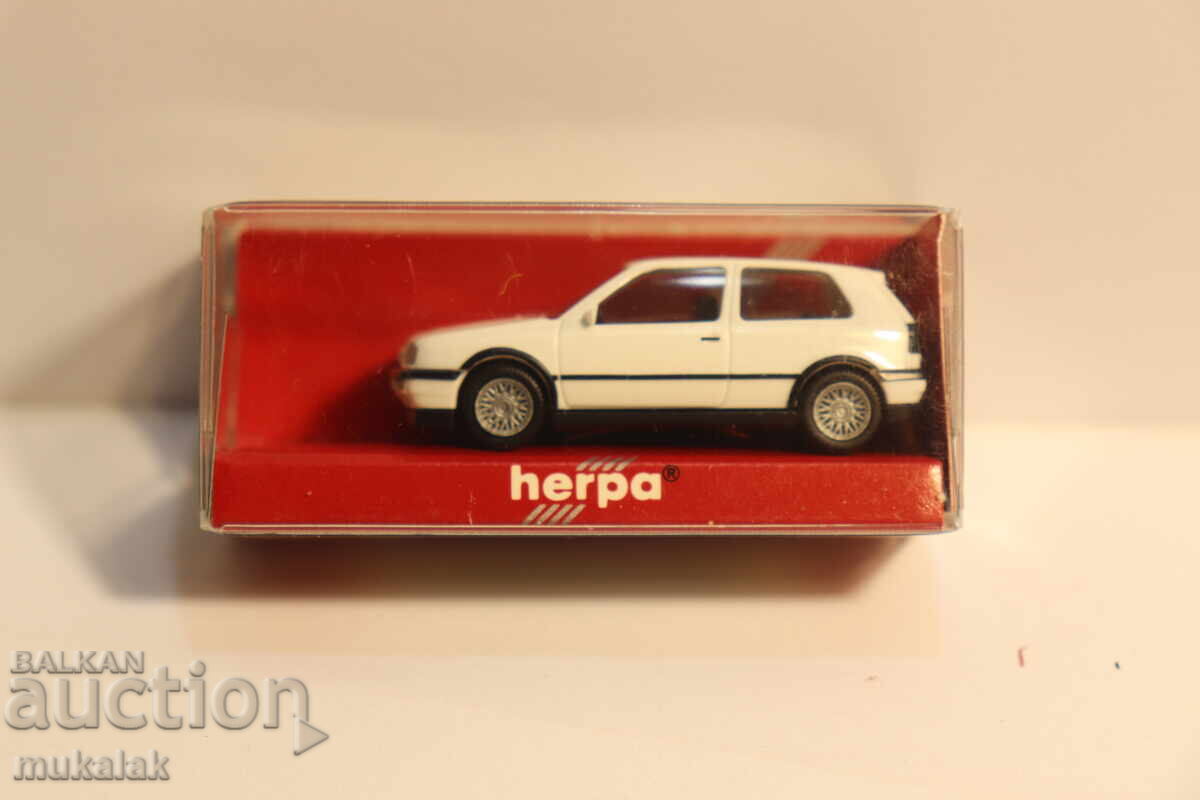 HERPA H0 1/87 VW GOLF 3 FLATBED TRUCK MODEL with price 15.00 BGN | € 7.67