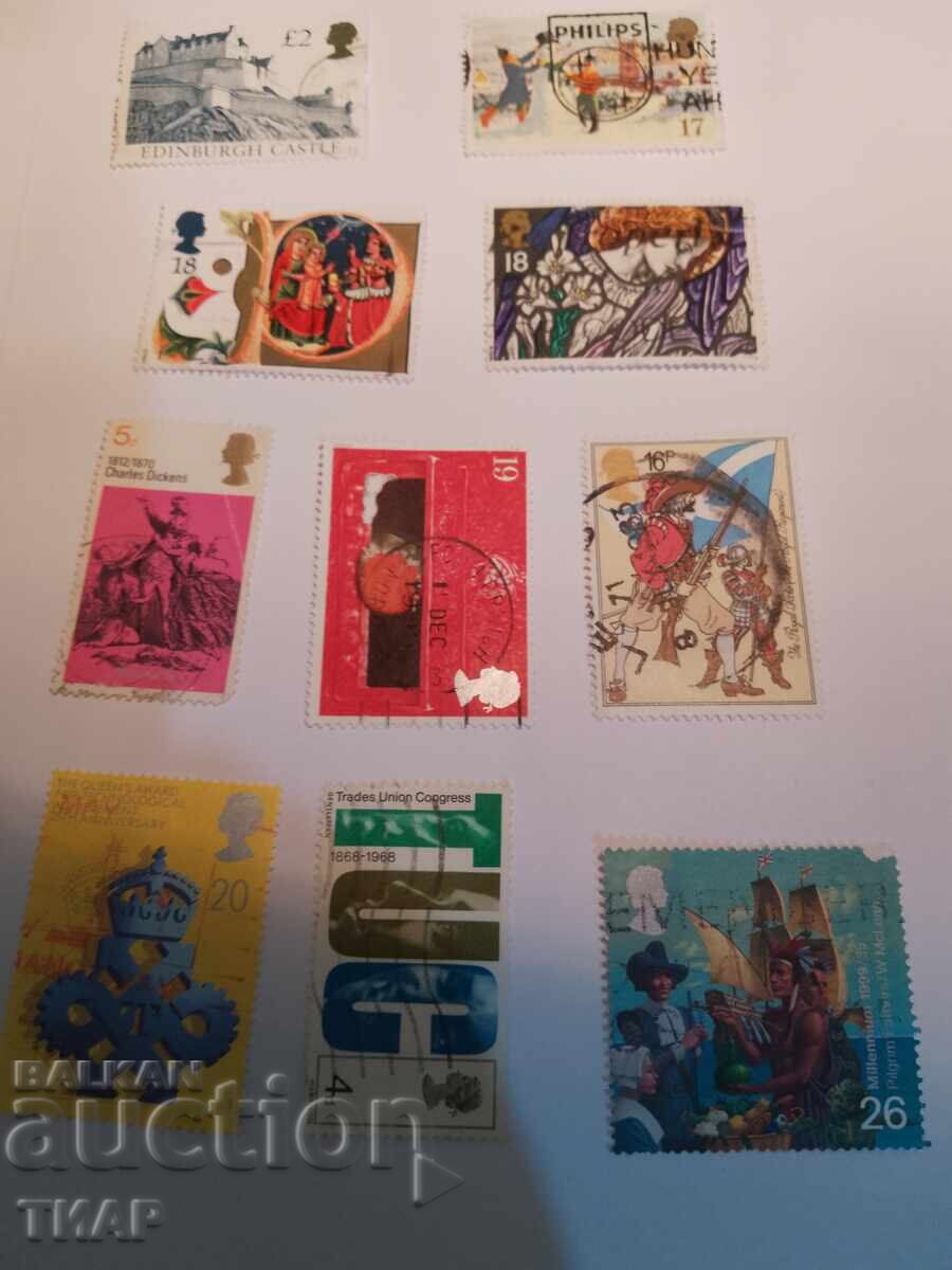 Пощенски марки GB-0.01ст