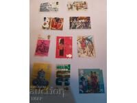 Postage stamps GB - 0.01 st