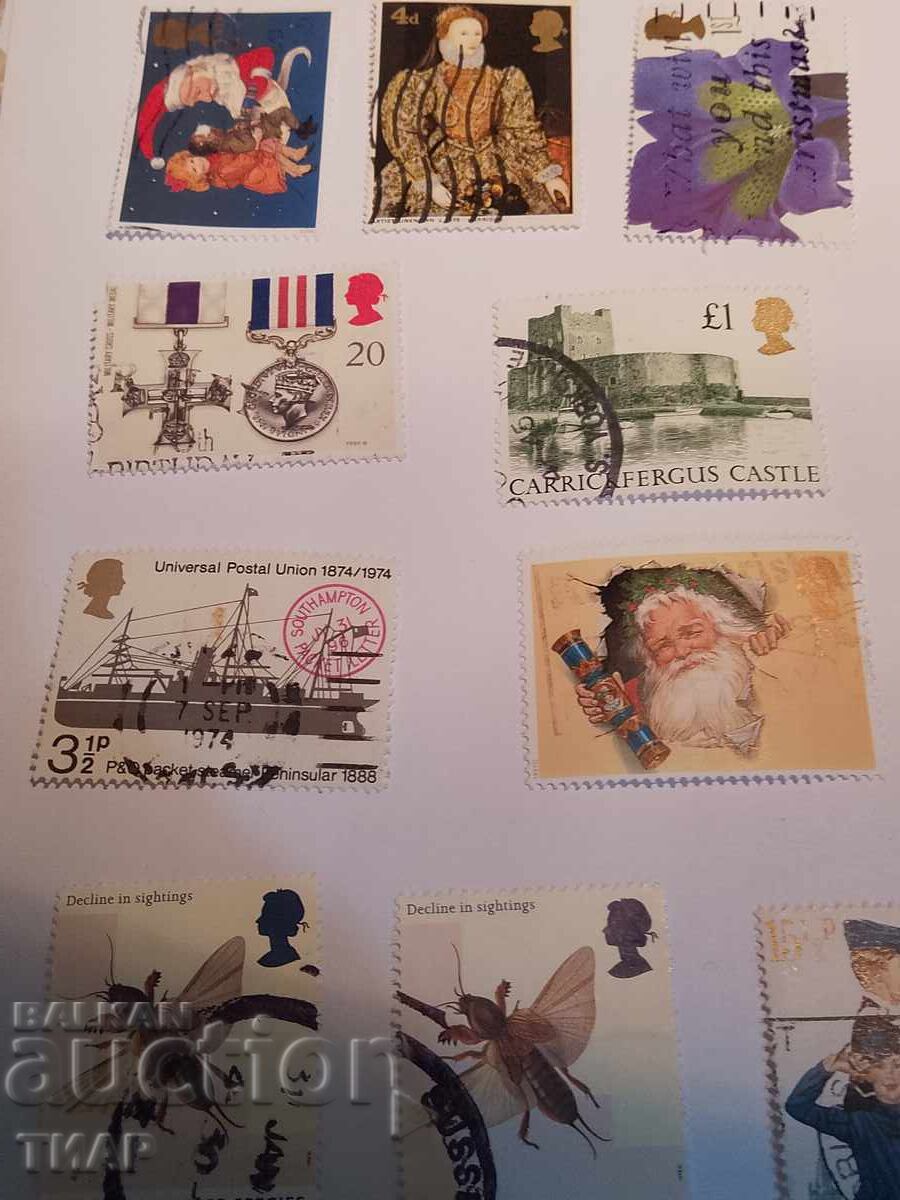 Γραμματόσημα GB - 0.01στ