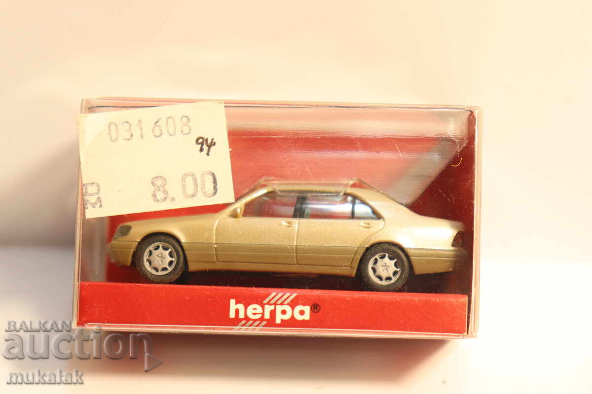 HERPA H0 1/87 MERCEDES BENZ S 600 CAMION DE COLECȚIE MODEL cu preț 15.00 BGN | € 7.67 HERPA H0 1/87 MERCEDES BENZ S 600 CAMION DE COLECȚIE MODEL cu preț 15.00 BGN | € 7.67