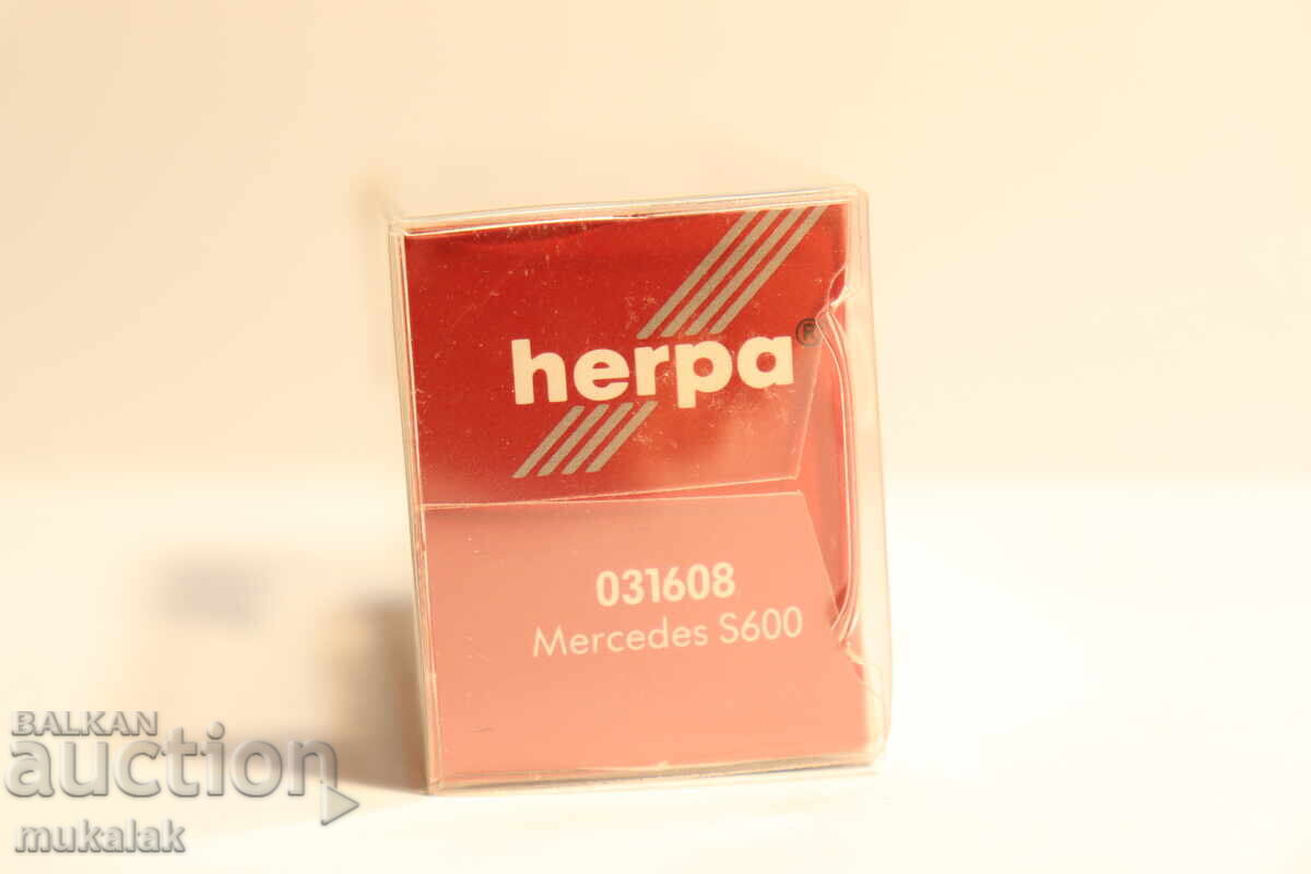 Livrarea HERPA H0 1/87 MERCEDES BENZ S 600 CAMION DE COLECȚIE MODEL Livrarea HERPA H0 1/87 MERCEDES BENZ S 600 CAMION DE COLECȚIE MODEL