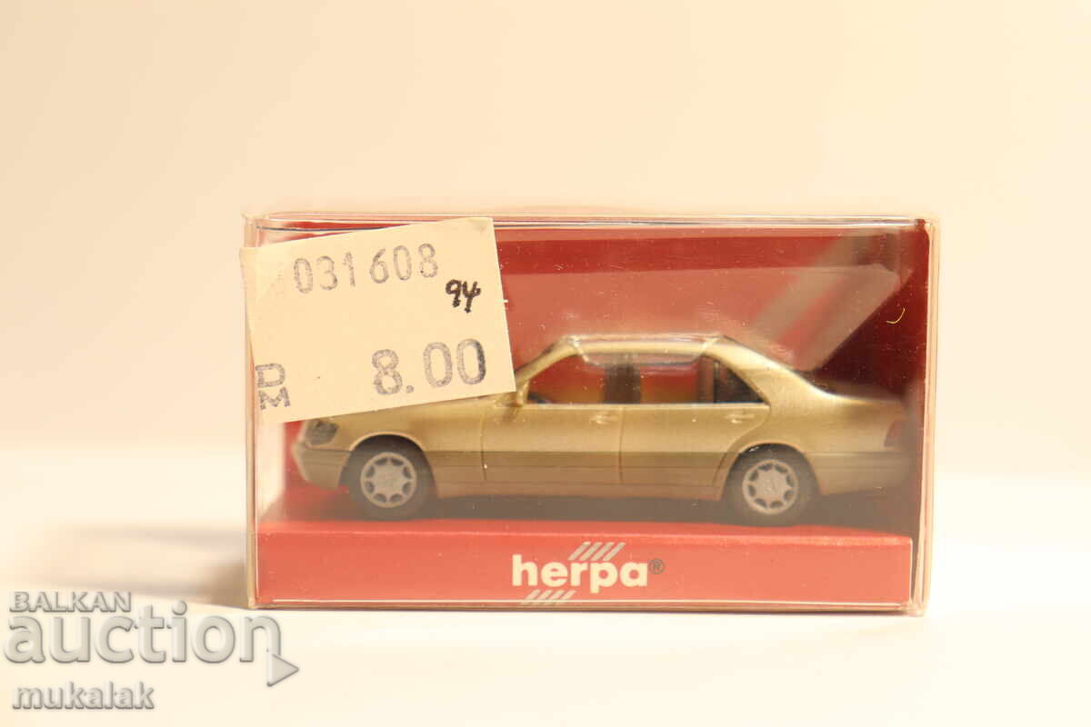 HERPA H0 1/87 MERCEDES BENZ S 600 CAMION DE COLECȚIE MODEL HERPA H0 1/87 MERCEDES BENZ S 600 CAMION DE COLECȚIE MODEL